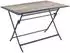 Hespéride Azua rectangular folding garden table 4 persons smoke grey