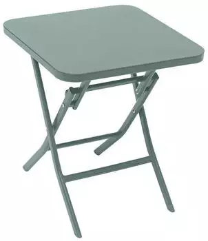 Hesp&eacute;ride Greensboro square side table olive green 40 x 40 cm