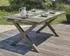 DCB Garden Florida extendable garden table aluminium 180 240 x 100 cm quartz
