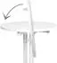 Beautissu Bistroni folding bistro round table 70 cm white