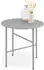 bomoe Finn round coffee table metal 53 cm grey