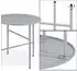 bomoe Finn round coffee table metal 53 cm grey