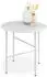 bomoe Finn round coffee table metal 44 cm white