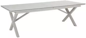 Brafab Hillmond Gartenesstisch Aluminium/HPL ausziehbar, beige, 240-310cm
