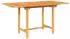 vidaXL Gartentisch Ausziehbar Massivholz Teak 110-160x80x75cm (363487)