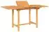 vidaXL Gartentisch Ausziehbar Massivholz Teak 110-160x80x75cm (363487)