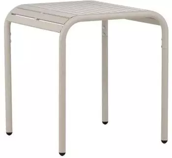 ebuy24 Borneo Gartentisch rund, beige (Borneo)