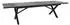 Brafab Hillmond Gartenesstisch Aluminium/HPL ausziehbar 240-310cm, Schwarz