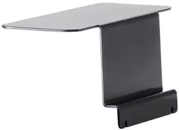 Sieger Lugo Lounge Seitentisch Aluminium eisengrau (44x24x22cm)