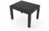 ProGarden Jack Beistelltisch Kunststoff Anthrazit 59x46x40cm (0280)