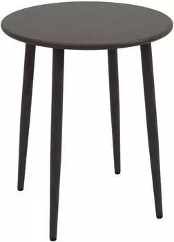 DEGAMO Denver Bistrotisch rund 60cm, Stahl, anthrazit (37464)