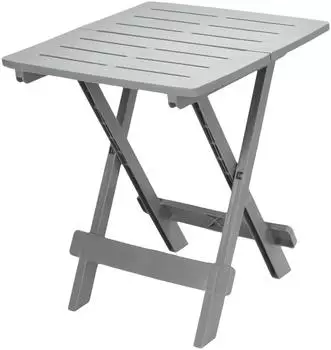 Spetebo Tevere Klapptisch Kunststoff, grau, 72cm (3941)