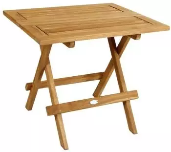 Brafab Hydra Beistelltisch klappbar, Teakholz, 50x58cm (92006)