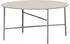ebuy24 Pesetos Gartentisch Metall Ø70cm, grau (51-48926)