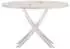 ebuy24 Gartentisch Kenya rund Ø120cm, Whitewash
