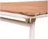 Garden Pleasure Carmel Gartentisch Teakholz/Metall klappbar 90x150cm (CARMEL)