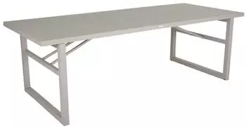 Brafab Vevi Gartenesstisch Aluminium, khaki, 230x95cm