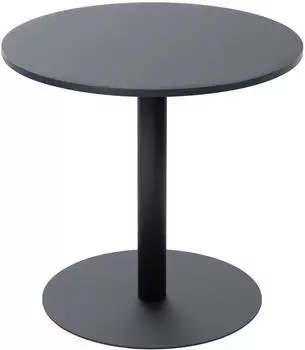 Paperflow Mezzo Bistrotisch rund 80cm schwarz/schwarz (TRMR80.01.01)