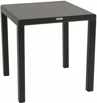 DEGAMO Paris Bistrotisch Aluminium anthrazit 70x70cm (55210)
