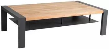 Brafab Amesdale Loungetisch Teakholz/Aluminium 140x80cm (Amesdale)