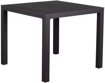 Mr. Deko Tarifa Gartentisch Aluminium/Keramik 90x90cm dark grey (BL27109)