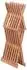 Mr. Deko Fishbone Beistelltisch Teak, klappbar, 40x40cm (02145)