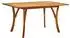 vidaXL Gartentisch Akazienholz massiv 150x90x75cm