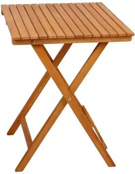Spetebo ALAMEDA Klapptisch Akazienholz 72x55x55cm (985128)