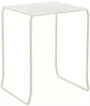 Brafab Haru Bistrotisch Metall, stapelbar, 54x61cm, perlweiß