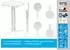 MFG Stehtisch klappbar, Ø80cm, weiß/weiß (01603207ESOS)