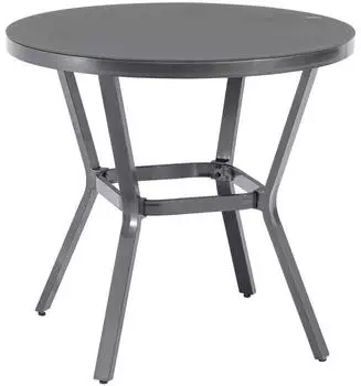 Trend Line Pero Gartentisch Aluminium, Ø 80cm, anthrazit (MG22-N20-217)