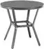 Trend Line Pero Gartentisch Aluminium, Ø 80cm, anthrazit (MG22-N20-217)