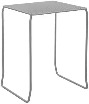 Brafab Haru Bistrotisch Metall, stapelbar, 54x61cm, schiefergrau