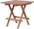 Mr. Deko Devon Beistelltisch Teak, klappbar, 50x50cm (02116)