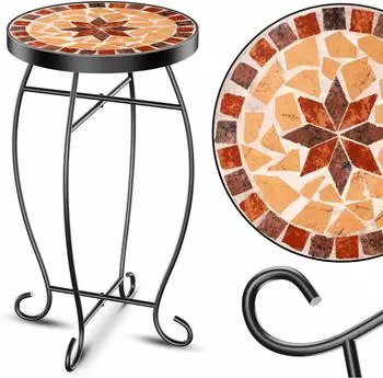 Kesser Asteri Mosaiktisch rund 60x34cm, Metall (Asteri)