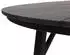 Idimex Agape runder Gartentisch 120x75cm, Aluminium/WPC, schwarz