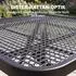 Outsunny Gartentisch klappbar 70x70cm, Stahl, schwarz (84G-680V00BK)