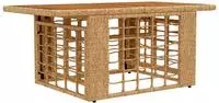 vidaXL Garten Lifting Up Tisch Natur 100 x 55 x 37 cm