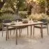 Idimex SURIN Gartentisch Akazienholz massiv 180x95cm, natur