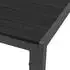 Mojawo Gartentisch Aluminium Nonwood anthrazit/schwarz 180x90cm