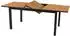 Merxx Gartentisch ausziehbar 150(200)x90cm, Tischplatte in Holzoptik