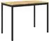 vidaXL Gartenbar-Tisch weiß und schwarz 141x80,5x105cm