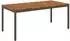 vidaXL Gartentisch natur und kaffee 147x88,5x75cm (901324)