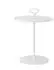 Blomus PORTER Outdoor-Beistelltisch Aluminium, silk gray, Ø42cm (62226)