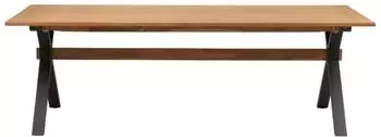 Brafab Mark Esstisch Teakholz & Aluminium 230x95x73cm (4189-8)