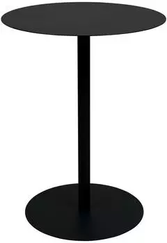 Zuiver Snow Bistrotisch rund, Stahl, schwarz, &Oslash;57cm