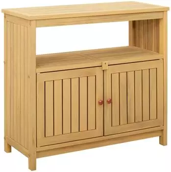 vidaXL Gartenkonsole helles Akazienholz 80x35x75cm (42026800)