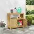 vidaXL Gartenkonsole helles Akazienholz 80x35x75cm (42026800)