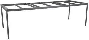 Brafab Nox Tischgestell Aluminium 90x237cm, anthrazit (4658-73)
