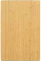 vidaXL Tischplatte 40x60x2,5 cm Bambus